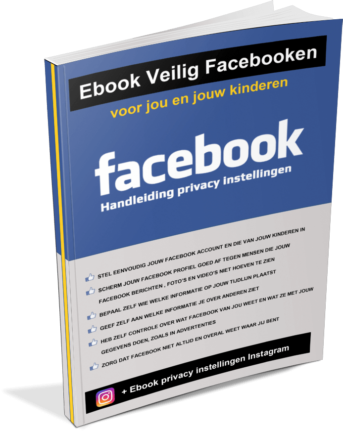Ebook veilig facebooken - cover trans