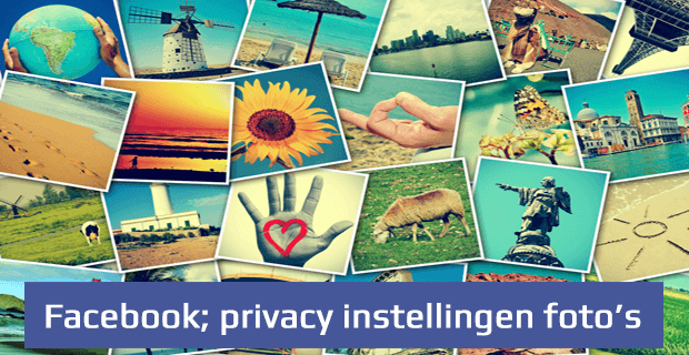 Facebook fotos privacy instellingen