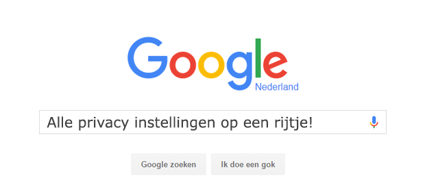 Google privacy instellingen op een rijtje