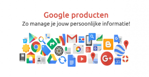 Google producten persoonlijke informatie beheren