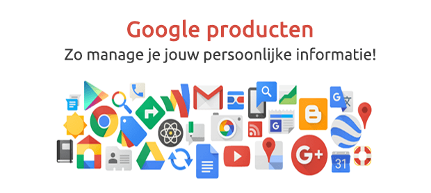 Google producten persoonlijke informatie beheren