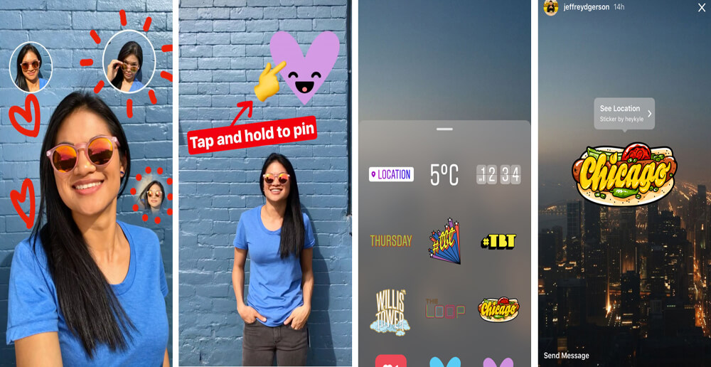 Instagram Geostickers - Wat is Instagram Geostickers - Hoe werkt Instagram Geostickers