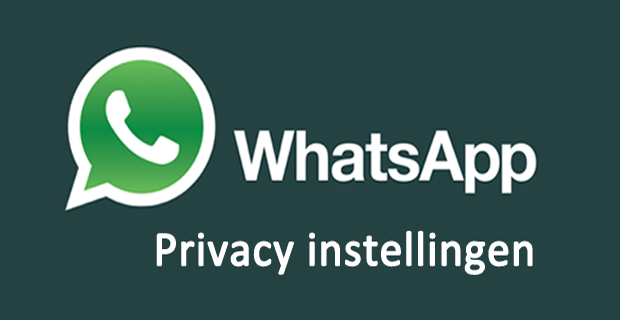 Social media privacy - WhatsApp privacy instellingen