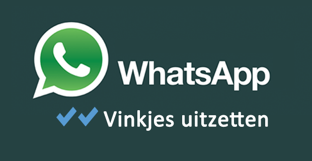 Blauwe vinkjes WhatsApp uitzetten