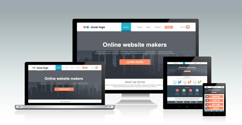 Website maker - Online website makers
