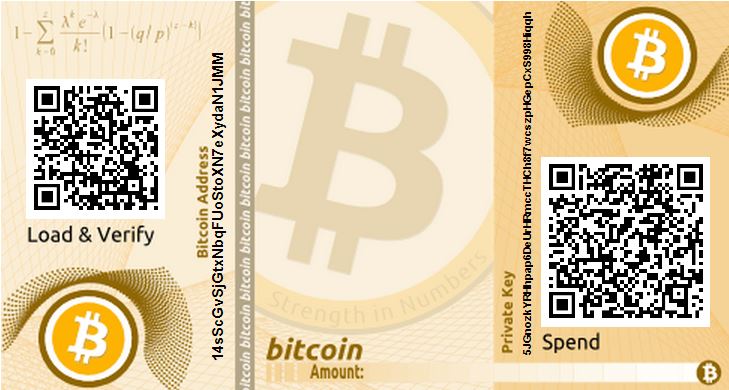 paper bitcoin wallet